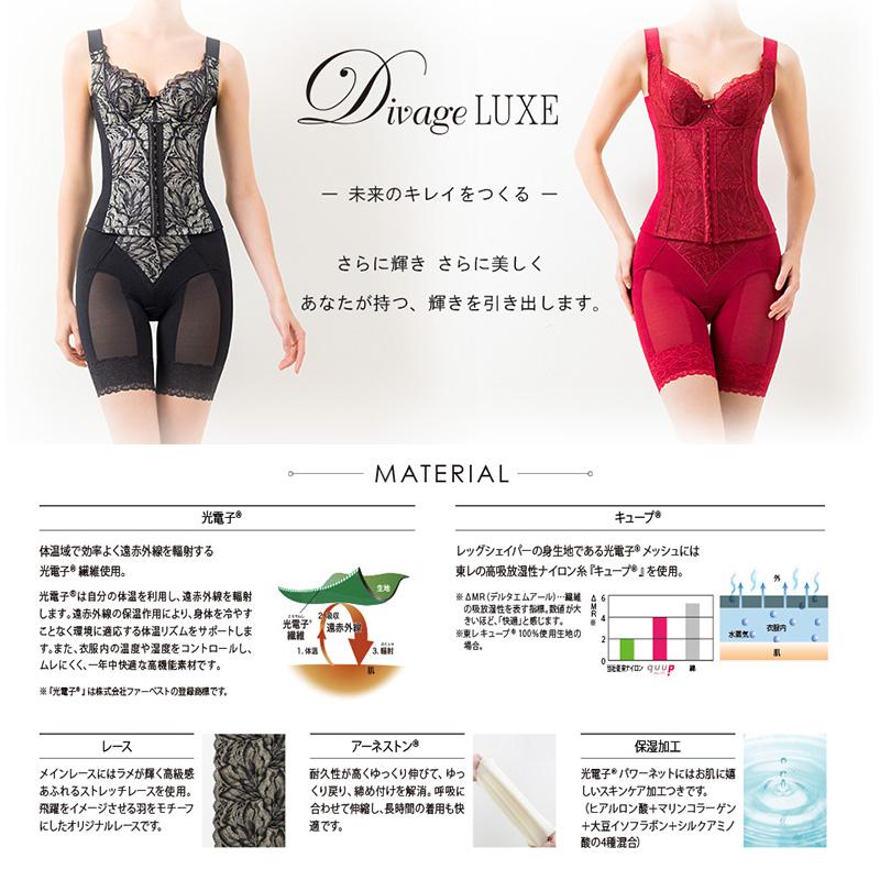 Divage（ディヴァージュ） お取り寄せ Divage LUXE ブラジャー ブラ