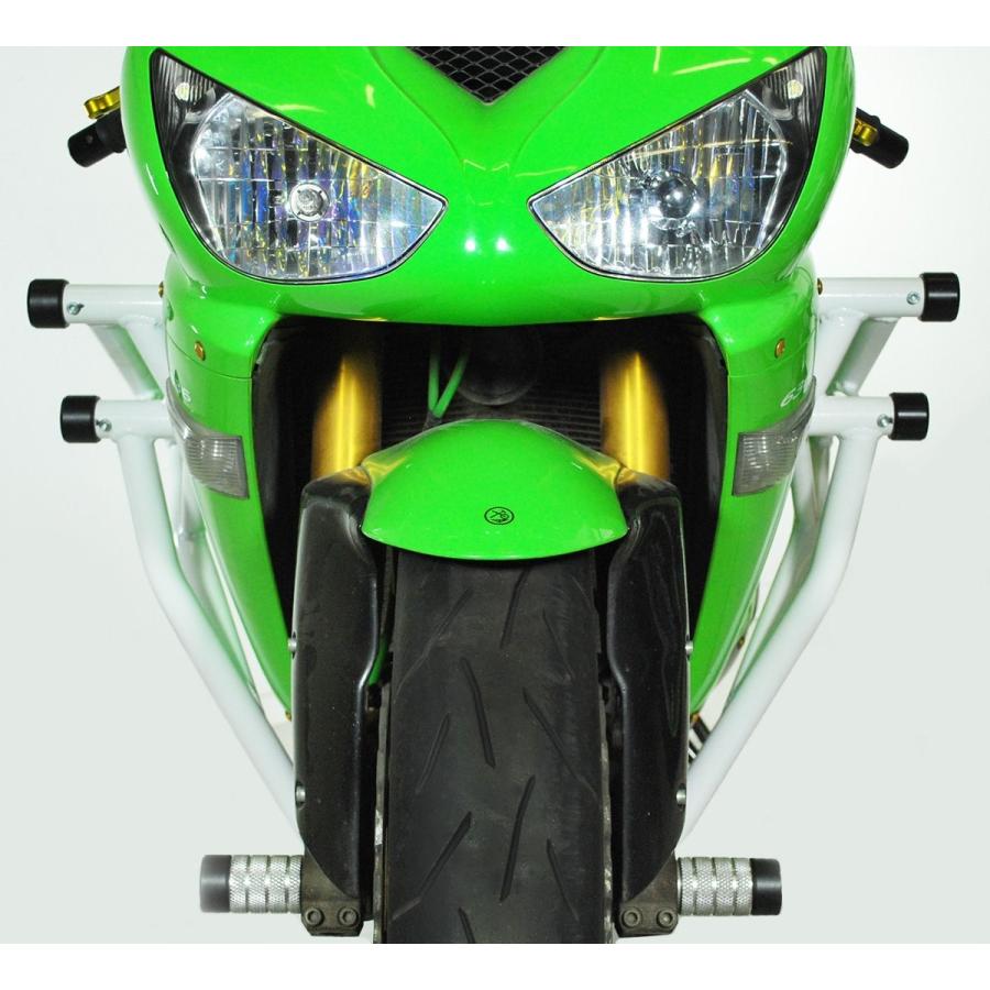 エンジンガード ZX-6R 2005-2006 クラッシュバー スライダー カワサキ
