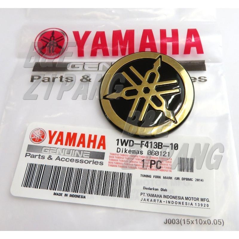 YAMAHA（ヤマハ） 【ヤマハ純正】 立体ロゴエンブレム バッジ 音叉