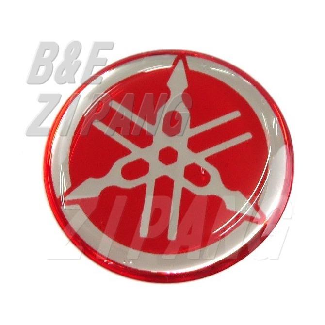 YAMAHA（ヤマハ） 【ヤマハ純正】 立体ロゴエンブレム バッジ 音叉