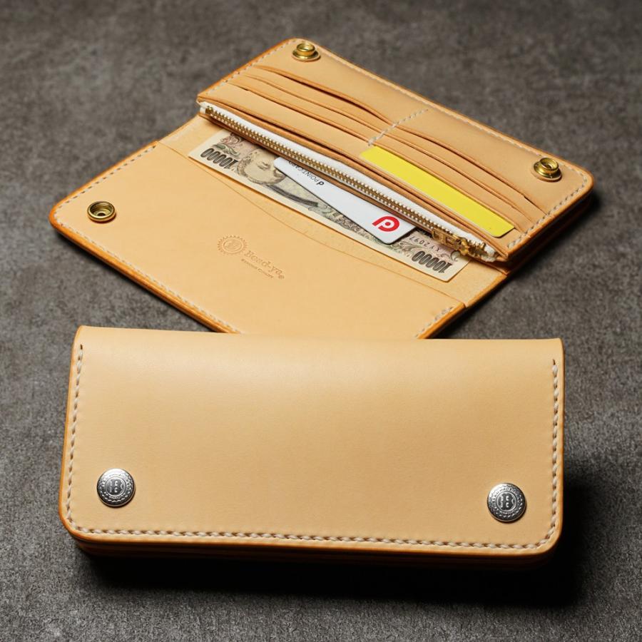 ロングトラッカーズウォレット ナチュラル バイカーズウォレット