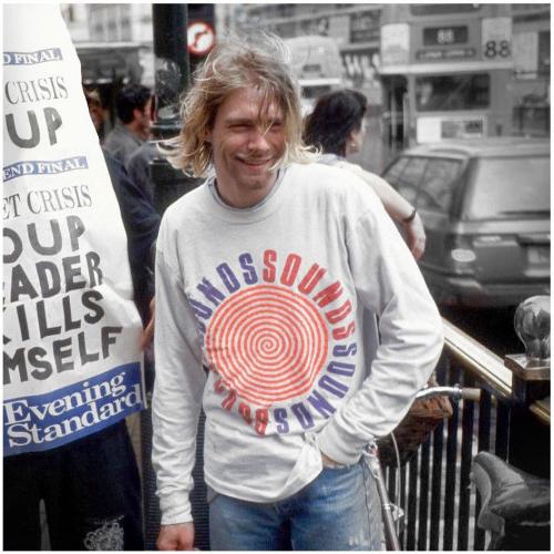 XLサイズ]Nirvana カート・コバーン着用 Sounds サウンズ・マガジン