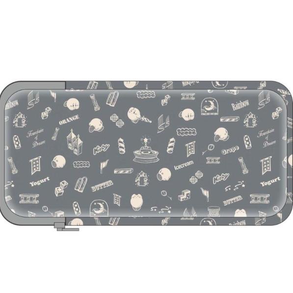 送料無料 二ンテンドースイッチ ソフトポーチ 星のカービィ グレー