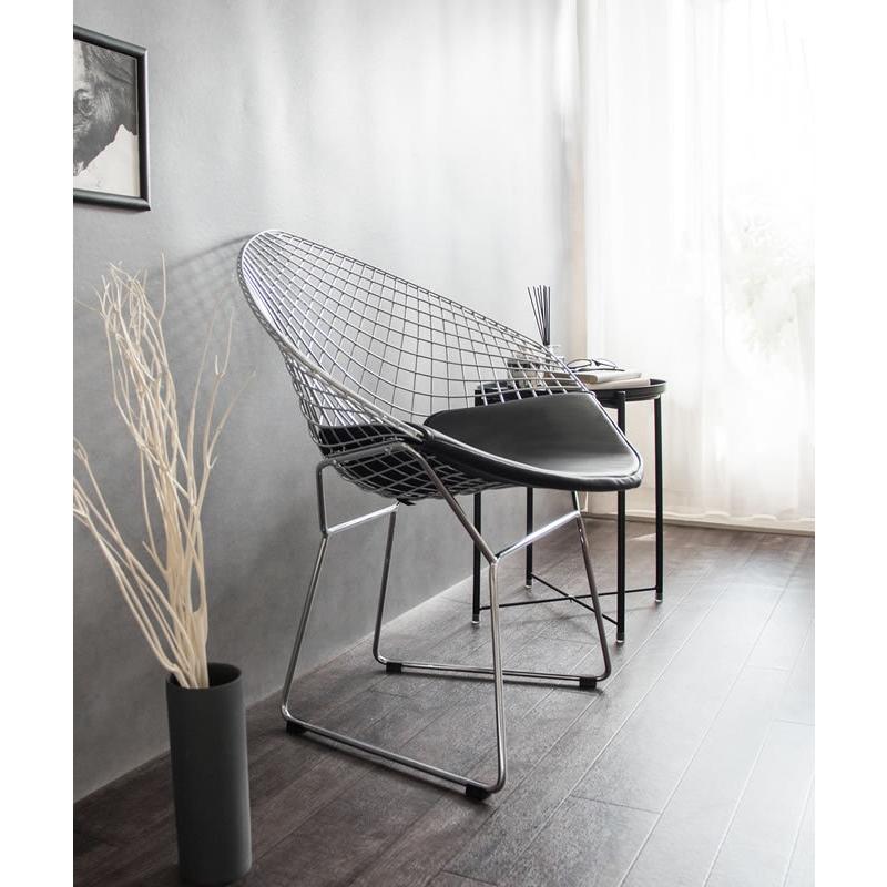 ダイヤモンドチェア ハリー・ベルトイア ワイヤー リプロダクト 高級感