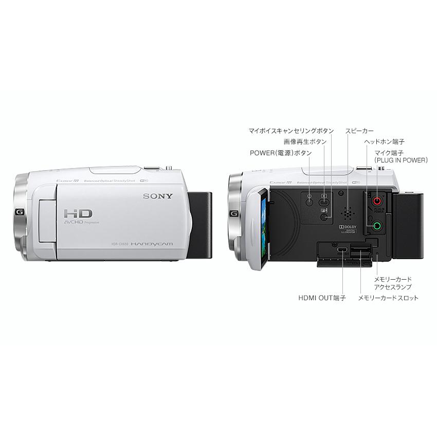 SONY（ソニー） デジタルHDビデオカメラ ハンディカム Handycam 光学30