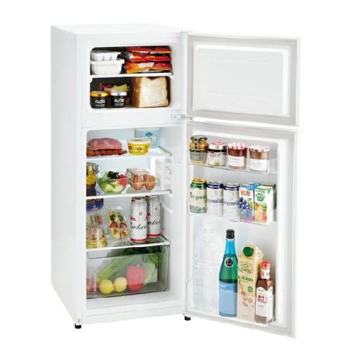 Haier（ハイアール） 冷蔵庫 小型 スリム JR-12A-W ホワイト 2ドア