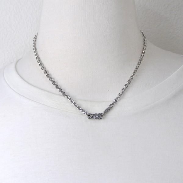 ZOCALO（ソカロ） アンカースクエア・ネックレスチェーン L 50cm/幅4mm
