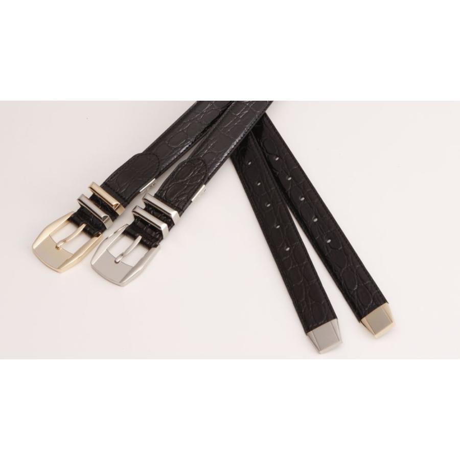 ベルト レザーベルト メンズ 30ミリ 牛革 本革 エナメル クロコダイル