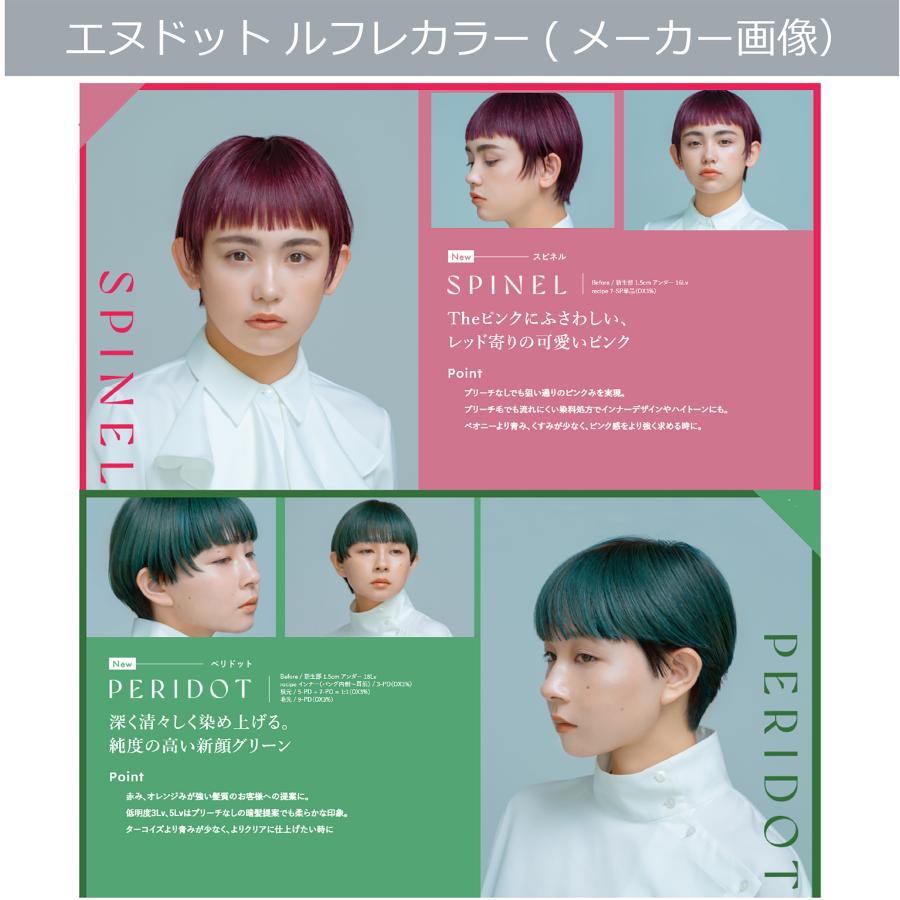 N. エヌドットカラー ルフレ オキシ 1リットル セット グレージュ