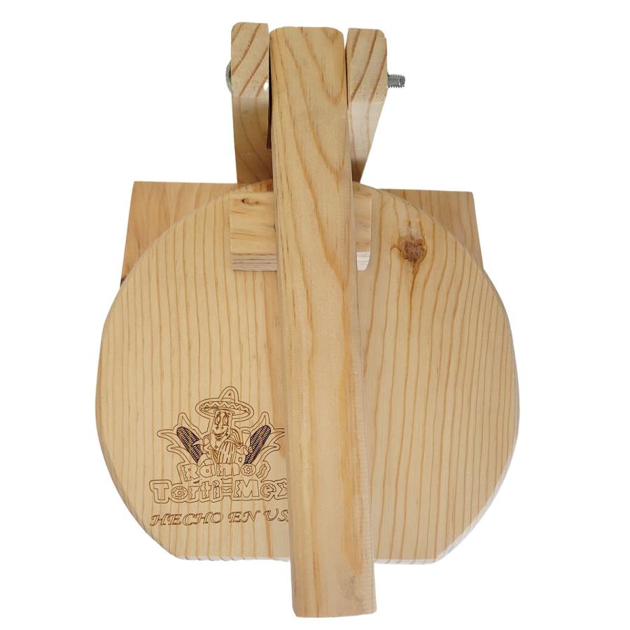 並行輸入品】本物の木製トルティーヤプレス 9インチ 木製 Prensa de