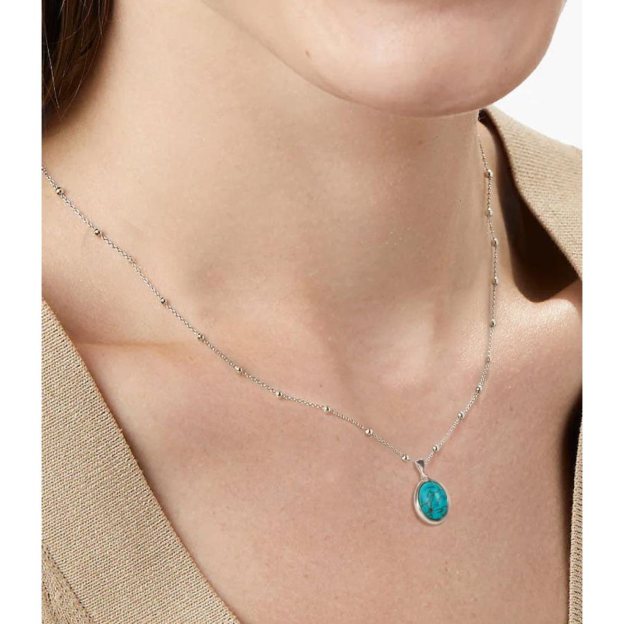 並行輸入品】DOLIOX 本物のターコイズネックレス レディース 925