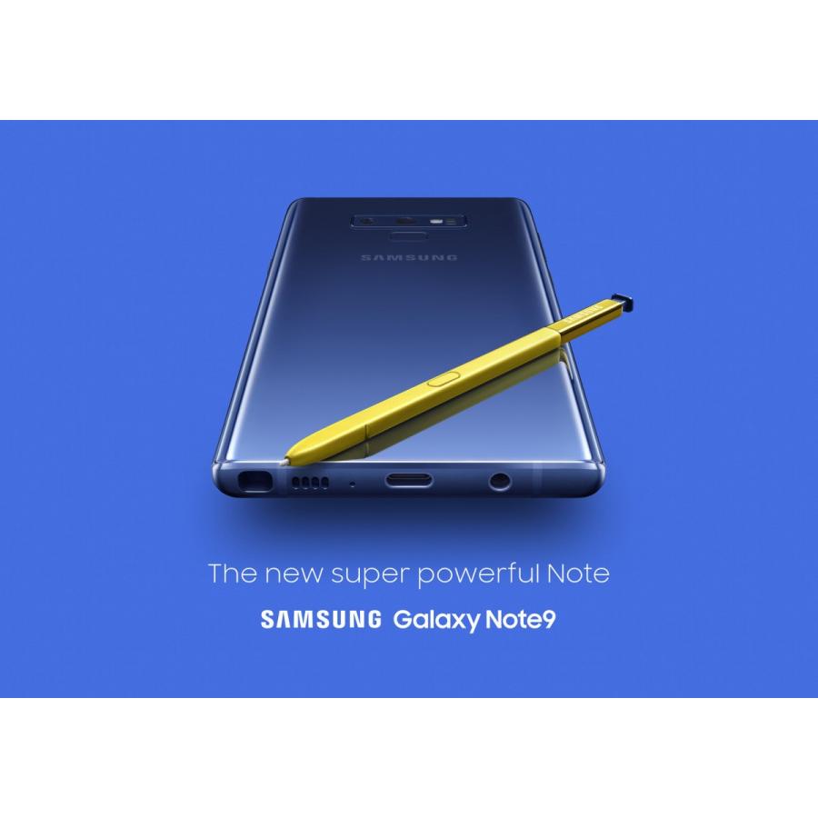 Galaxy Note9 Ocean Blue 128 GB SIMフリー