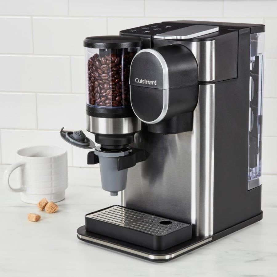 並行輸入品】Cuisinart Single Serve Coffee Maker + Grinder, 48