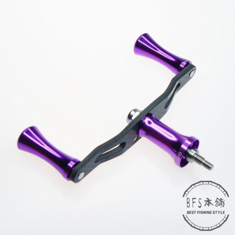 超軽量 カーボン素材 ダブルハンドル 95mm シマノ スピーニングリール