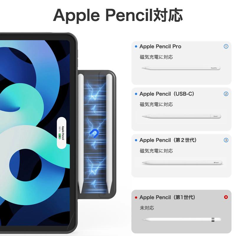 iPad 強化ガラスフィルム付き 第11世代 A16 第10世代 ケース Air11
