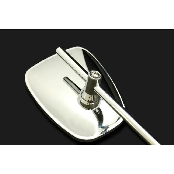 バイク ミラー カスタムミラー メッキミラー 10mm 36号 左右セット