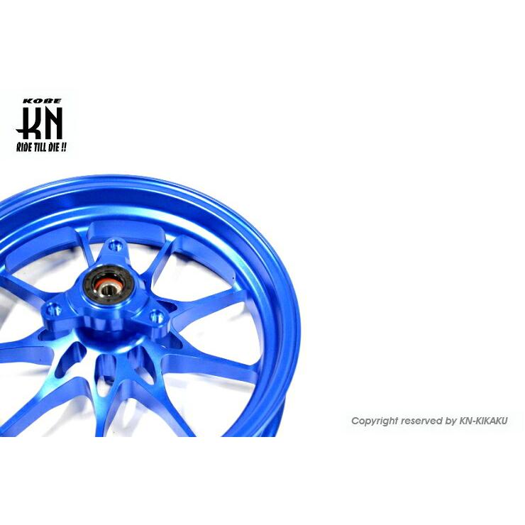 KN企画 KN-WHZX01-DB 鍛造アルミホイール前後セット タイプ1 ブルー