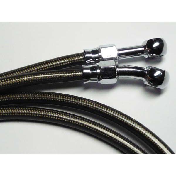 ライブディオZX AF35 ステンレスメッシュブレーキホース