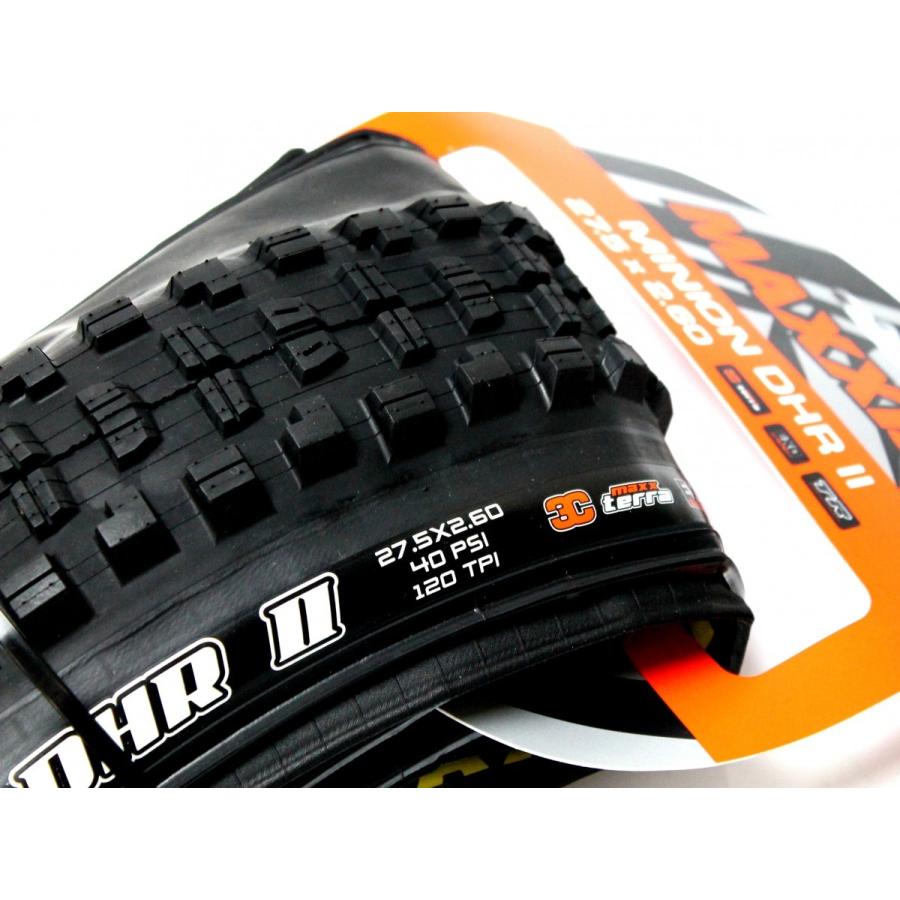MAXXIS マキシス MINION DHR II フォルダブル (27.5X2.60, 3C/EXO/TR