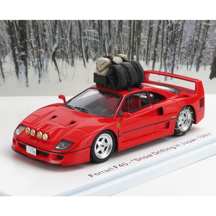 KESS KESS-MODEL 1/43 フェラーリ F40 スノー ジャパン ドリフト 1993