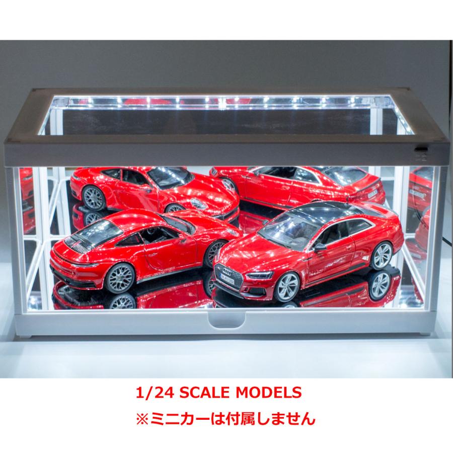 モネ・1/18展示可・BK.W・ディスプレーBOX/ネオジオラマ モネ・1/18