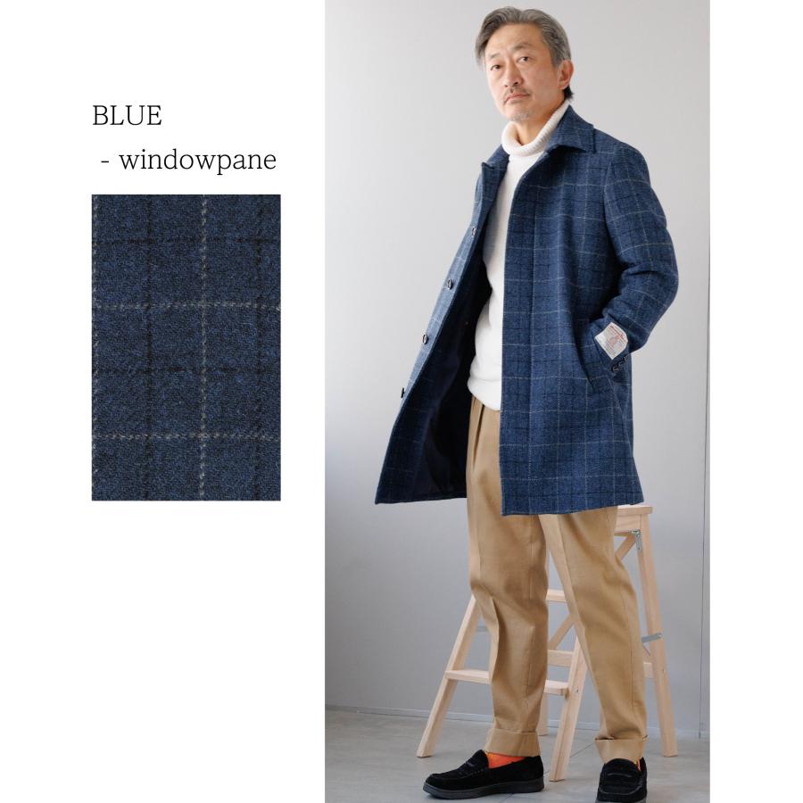 HARRIS TWEED（ハリスツイード） コート メンズ ステンカラー ウール