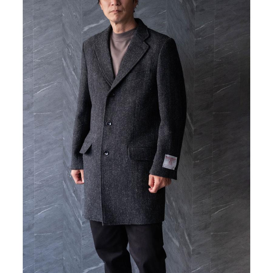 HARRIS TWEED（ハリスツイード） コート チェスターコート ツイード