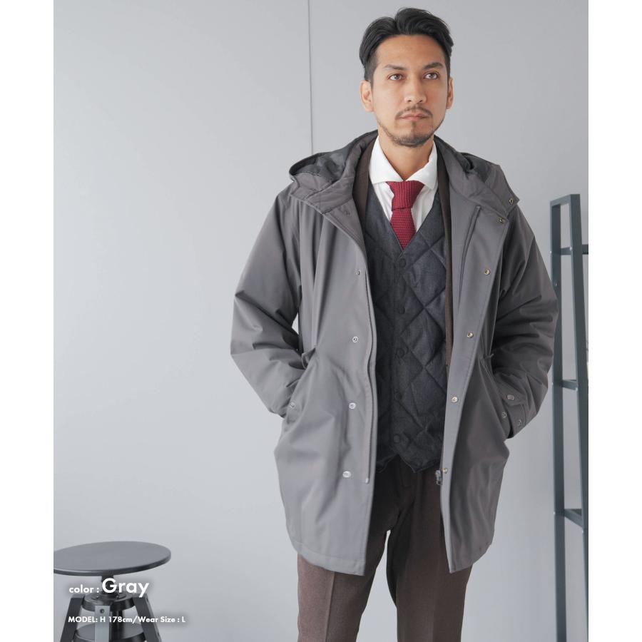 AWC ダウンベスト メンズ ビジネス スーツベスト Vネック ダウンジレ