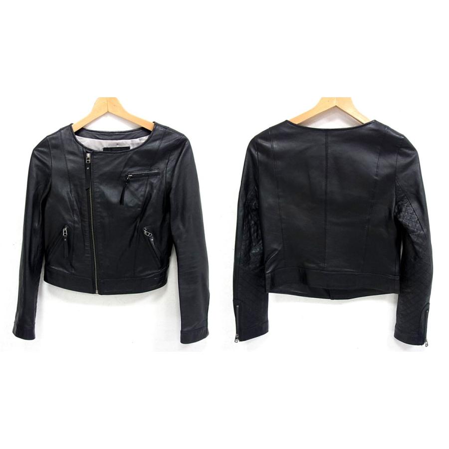 UNTITLED（アンタイトル） 美品 定価39.900円□UNTITLED ラムレザー