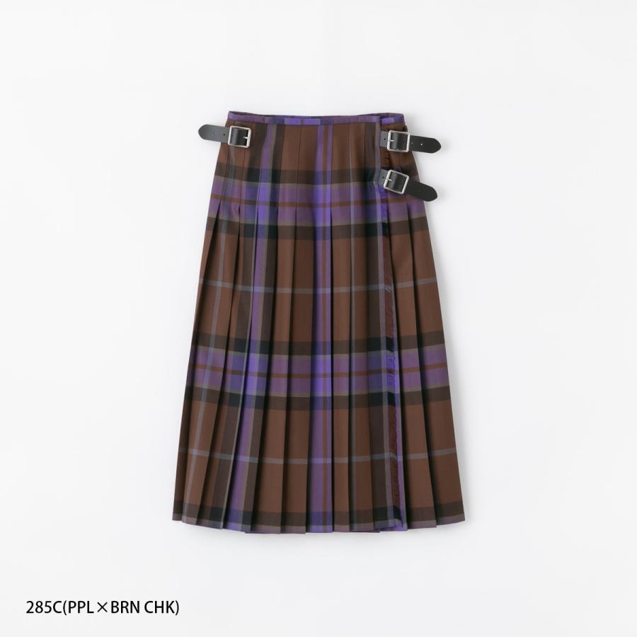 O'NEIL of DUBLIN（オニールオブダブリン） WRAP SKIRT ウール タック