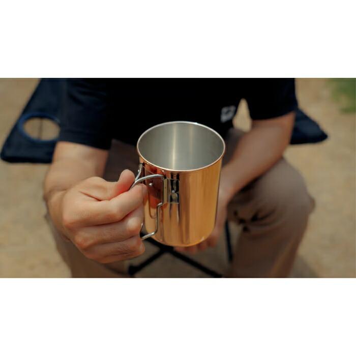 CAMPSWAMP × kassai. 銅製 クッカー マグカップ 銅 コップ チタン マグ