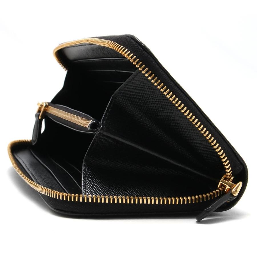 PRADA（プラダ） 長財布 財布 レディース サフィアーノ トライアングル