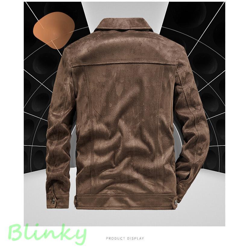 メンズ スエードジャケット ビンテージ ゆったり カジュアル アメカジ