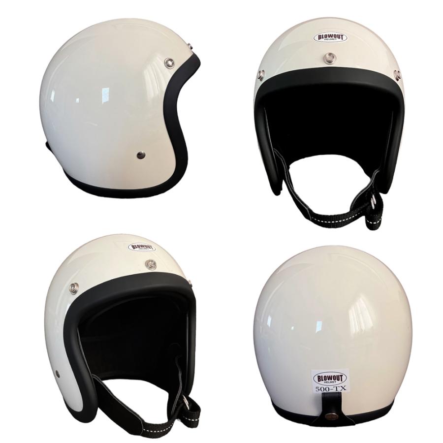 Blowout 公道使用不可 500TX スモールジェット ヘルメット アイボリー