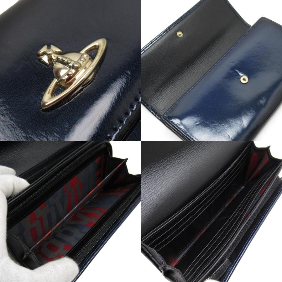 ヴィヴィアンウエストウッド Vivienne Westwood 長財布 エナメル