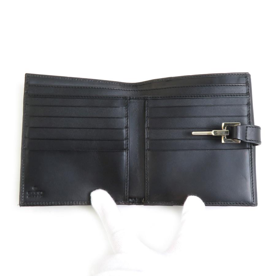 GUCCI（グッチ） 二つ折り財布 ジャッキー GGキャンバス/レザー