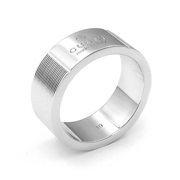 GUCCI（グッチ） メンズ レディース 指輪 シンプル ロゴ リング