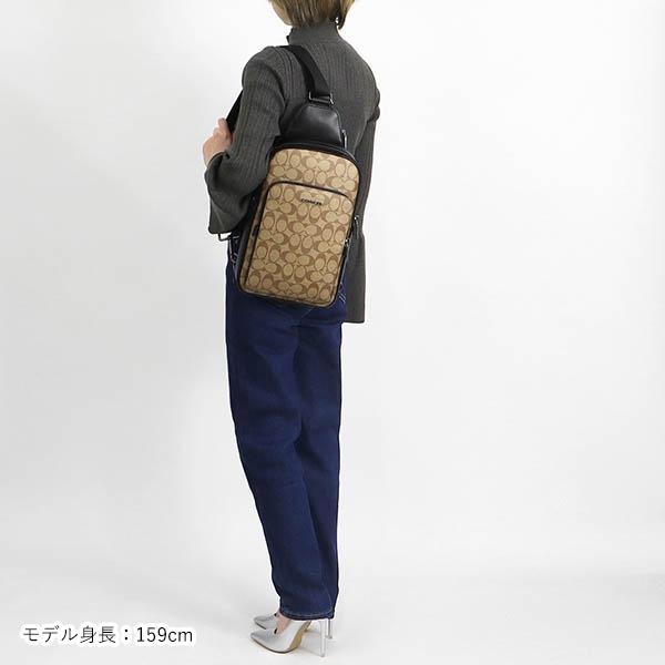COACH（コーチ） ボディバッグ シグネチャー イーサン パック ベージュ