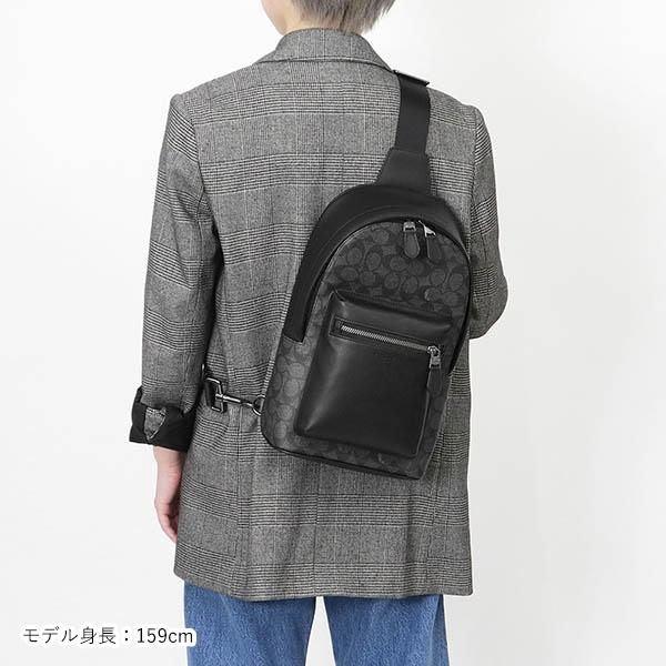 COACH（コーチ） ボディバッグ シグネチャー キャンバス ウエスト