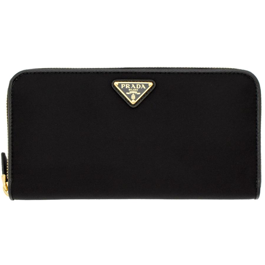 PRADA（プラダ） プラダ財布 ラウンドファスナー長財布 レディ−ス