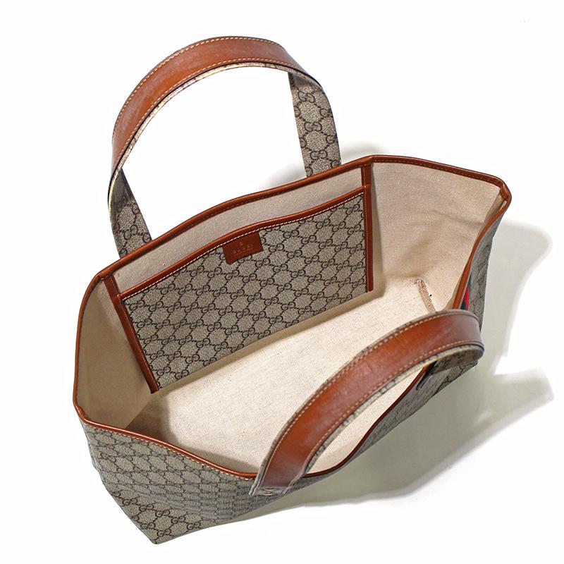 GUCCI（グッチ） トートバッグ GGスプリーム GG柄 シェリーライン