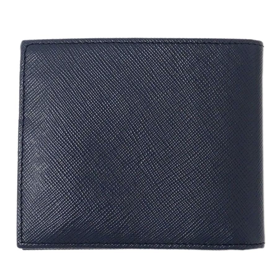 PRADA（プラダ） 財布 メンズ ブランド 二つ折り財布 サフィアーノ