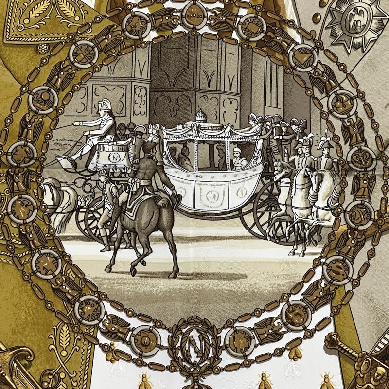 HERMES（エルメス） スカーフ カレ90 NAPOLEON ナポレオン レディース