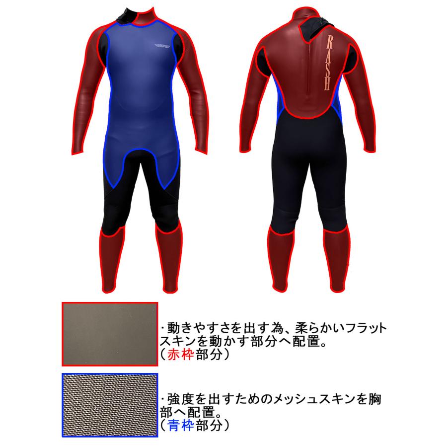 25-26 RASH JB FASTENER TYPE BON / ラッシュ バックジップ 5mmx3.5mm