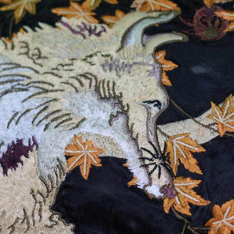 スカジャン 花旅楽団 はなたびがくだん スクリプト 月と狐 SKJ-003 和