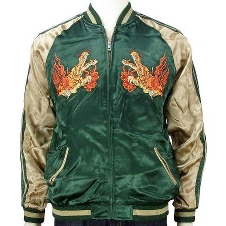 スカジャン 花旅楽団 はなたびがくだんスクリプト九尾の狐 SSJ-510 和