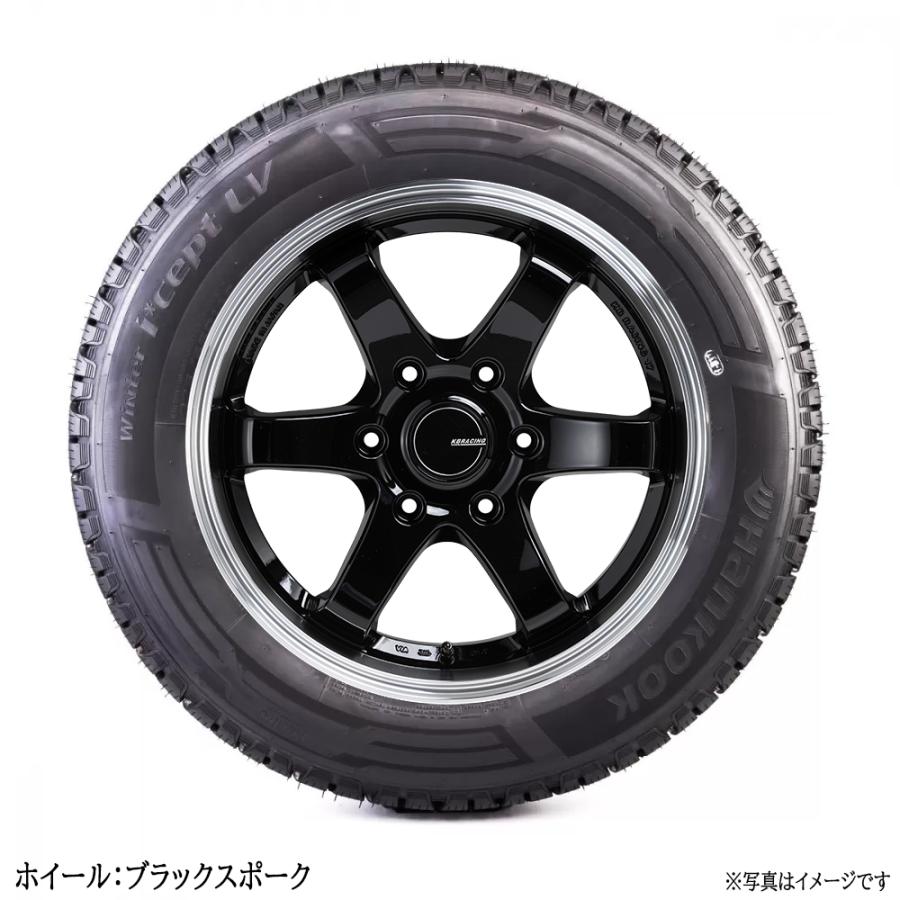 KBRACING17＋スタッドレスタイヤ 4本セット 【HANKOOK WINTER ICEPT LV