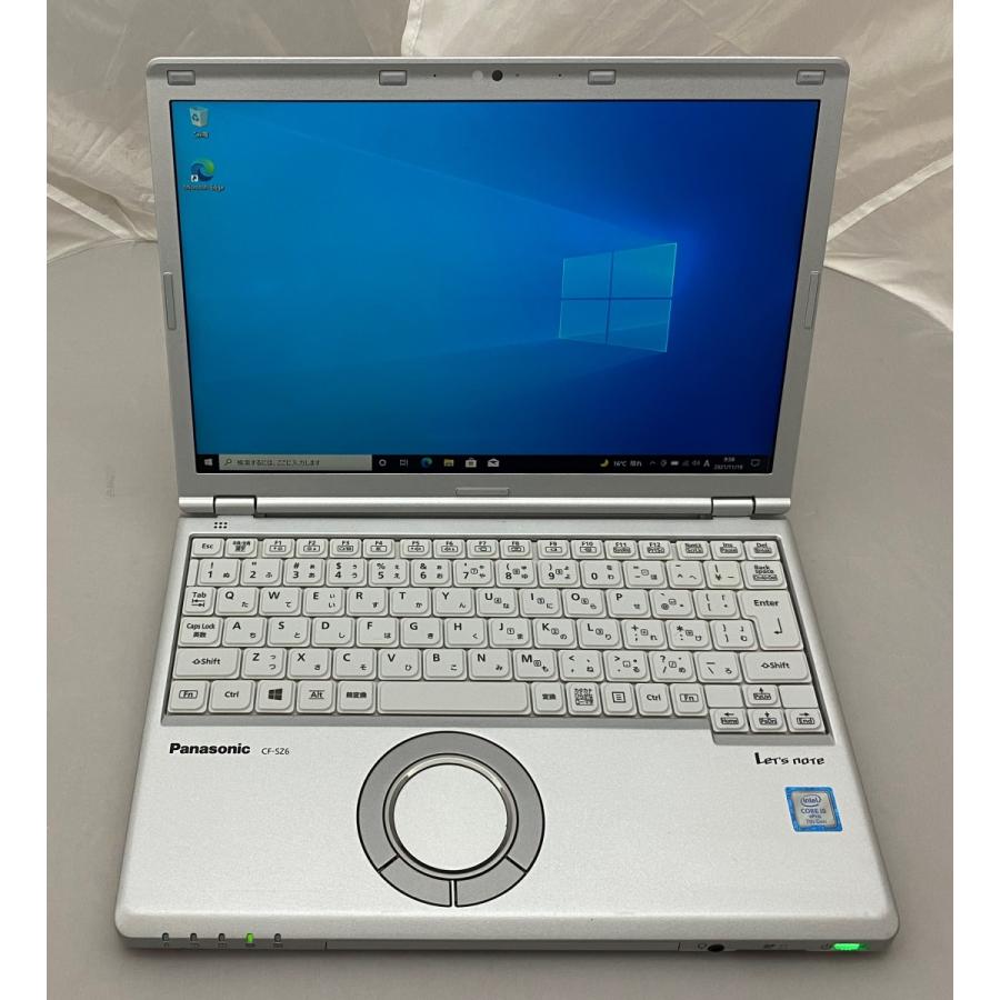 Let's note SZ Panasonic CF-SZ6 i5-7300U 2.60GHz SSD128GB メモリ4GB