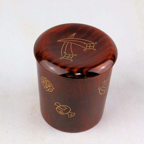 茶道具 棗 「宝盡蒔絵 末広棗」 宗廣作 共箱付 : 文枝堂Yahoo