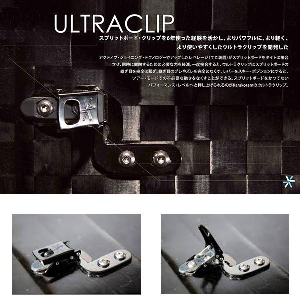 KARAKORAM Ultra Clips set / カラコラム スプリットボード用ウルトラ